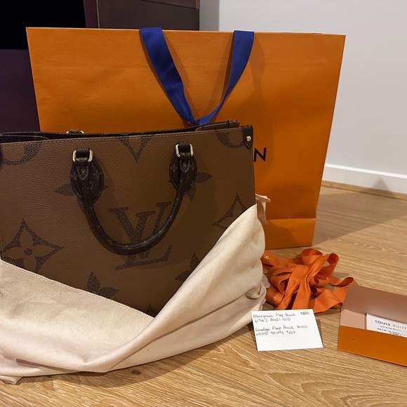 LV ON THE GO MM bag. Very new! Never used - Picture 7 of 7